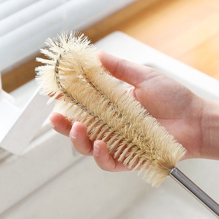 Convenient Long Handle Wooden Glass Scrubber