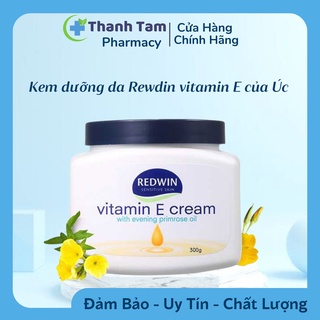 Kem dưỡng da REDWIN Vitamin E Cream và hoa anh thảo 300g của Úc giúp mềm mịn da