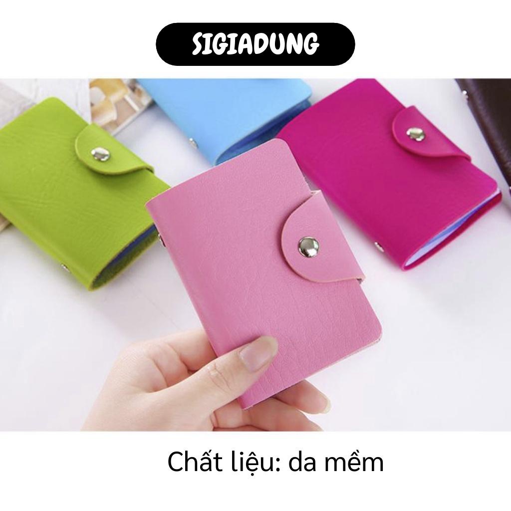 [SGD] Ví Nữ Cầm Tay - Ví Mini Da Đựng Thẻ, Card Nhiều Ngăn, Nhỏ Gọn, Dễ Dàng Bỏ Túi 9205