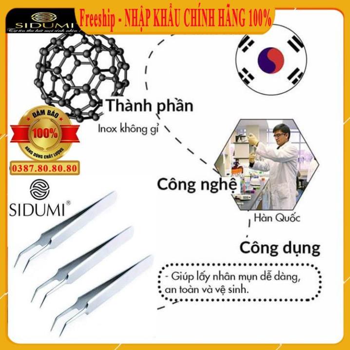 [ Loại xịn - KHÔNG BỊ THÂM ] Cây gắp mụn đa năng cao cấp sidumi/ Nhíp nặn mụn đầu đen, nặn mụn bọc tận gốc không bị thâm