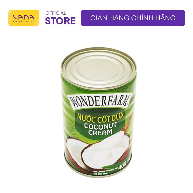 NƯỚC CỐT DỪA WONDERFARM HƯƠNG VỊ ĐẬM ĐÀ THƠM NGON