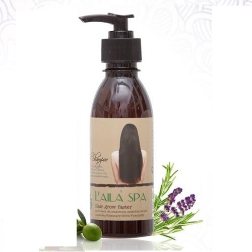 Dầu Gội Thảo Mộc Kích Thích Mọc Tóc Laila Spa Hair Grow Faster Shampoo 200ml