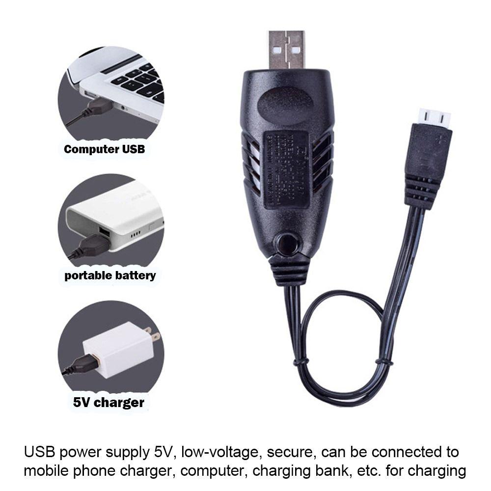 MYRONGVN Bộ Sạc USB 7.4V Cho Máy Bay Điều Khiển Từ Xa