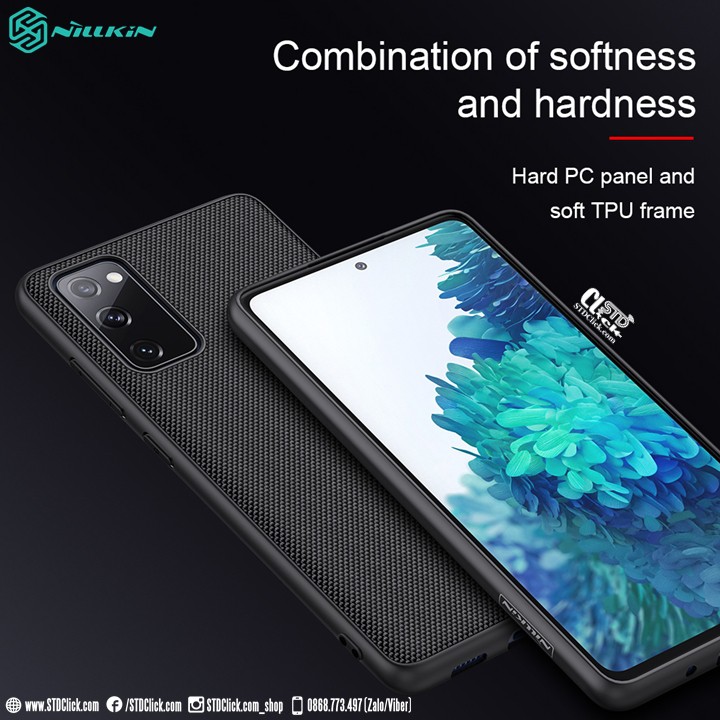 ỐP LƯNG SAMSUNG GALAXY S20 FE NILLKIN TEXTURED CHÍNH HÃNG [NEW SALEOFF] | BigBuy360 - bigbuy360.vn