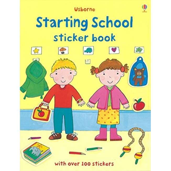 Sách - Anh: Starting School Sticker Book