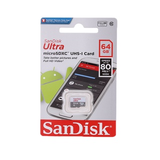 Thẻ nhớ sandisk ultra class 10 micro sd 64gb