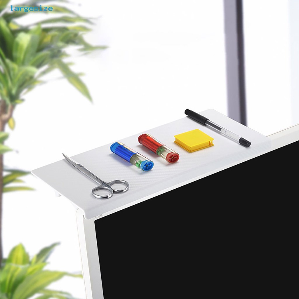 LAR_ Modern Desktop Monitor Stand TV Top Storage Shelf Good Load Bearing Home Decor | BigBuy360 - bigbuy360.vn