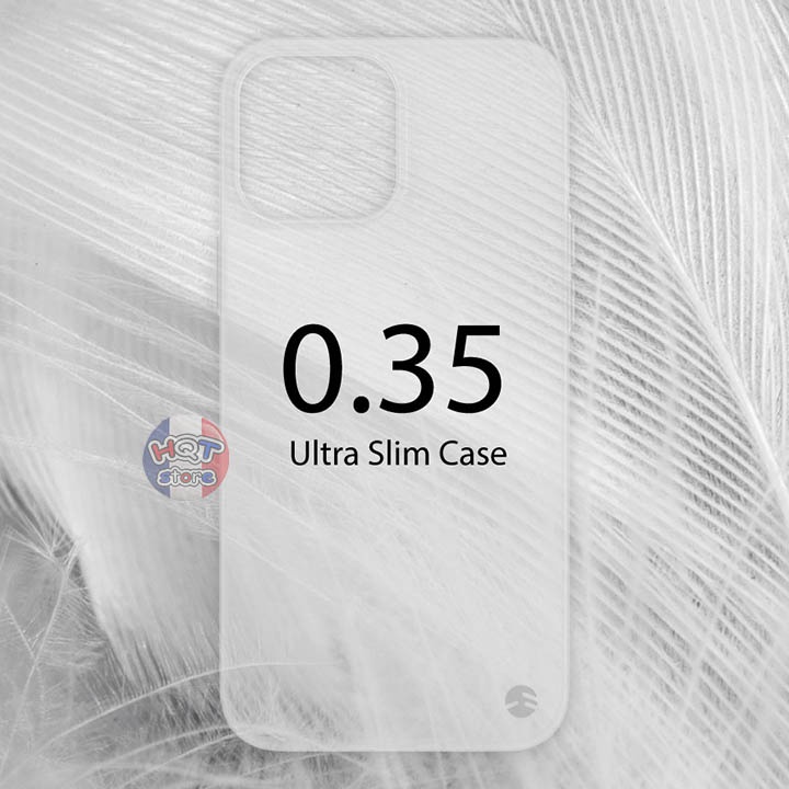 Ốp lưng siêu mỏng SwitchEasy Ultra Slim Case 0.35mm cho IP 13 Pro Max / 13 Pro / 13