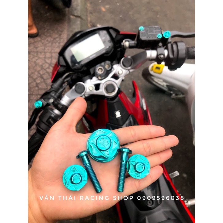 Ốc TITAN GR5 8ly40 Dù Dày bắt chân phuộc , treo pô , ghi đông , nhớt láp ... và nhiều vị trí thông dụng khác