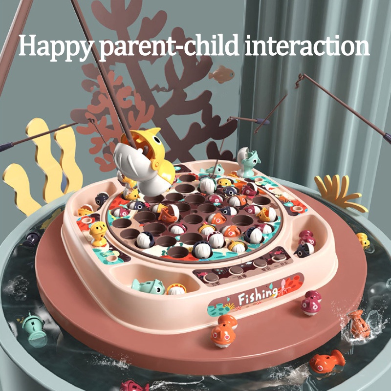Bộ Đồ Chơi Câu Cá Đa Năng Cho Trẻ Em 14.6x12.6x2.1 &quot;