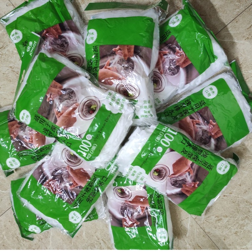 Combo 100 Túi Lọc Rác Bồn Rửa Chén Bát Chính Hãng - Cao Cấp - LOKING