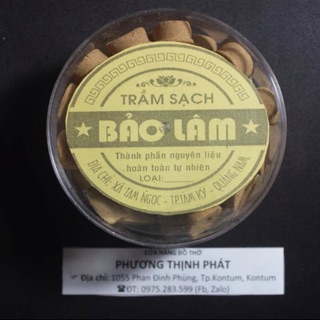 Trầm Hương Nụ Bảo Lâm Vàng Xông Nhà, Bàn Thờ, Tẩy Uế,...