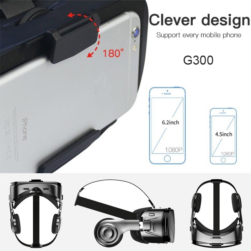 Kính Thực Tế Ảo 3D Vr Siêu Bass