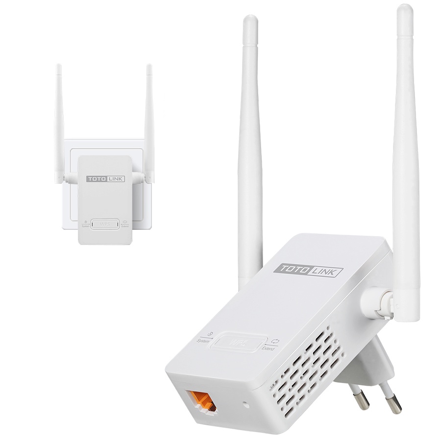 Bộ kích sóng wifi Totolink EX200 Mecusys 3 râu hàng chính hãng giá rẻ bảo hành 24 tháng APELE