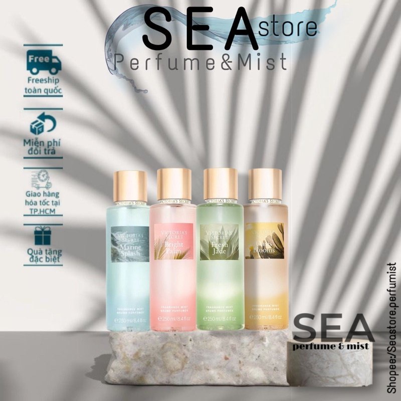 |NEW| VICTORIA'S SECRET® Xịt Thơm Toàn Thân Body Mist -  Fresh Jade