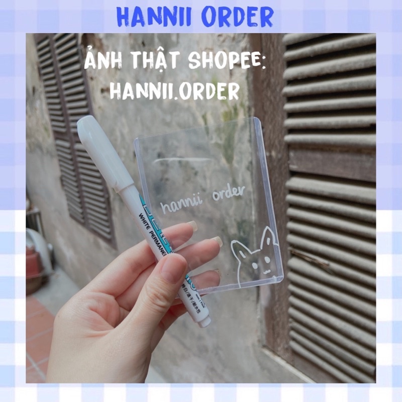 Bút vẽ top màu trắng