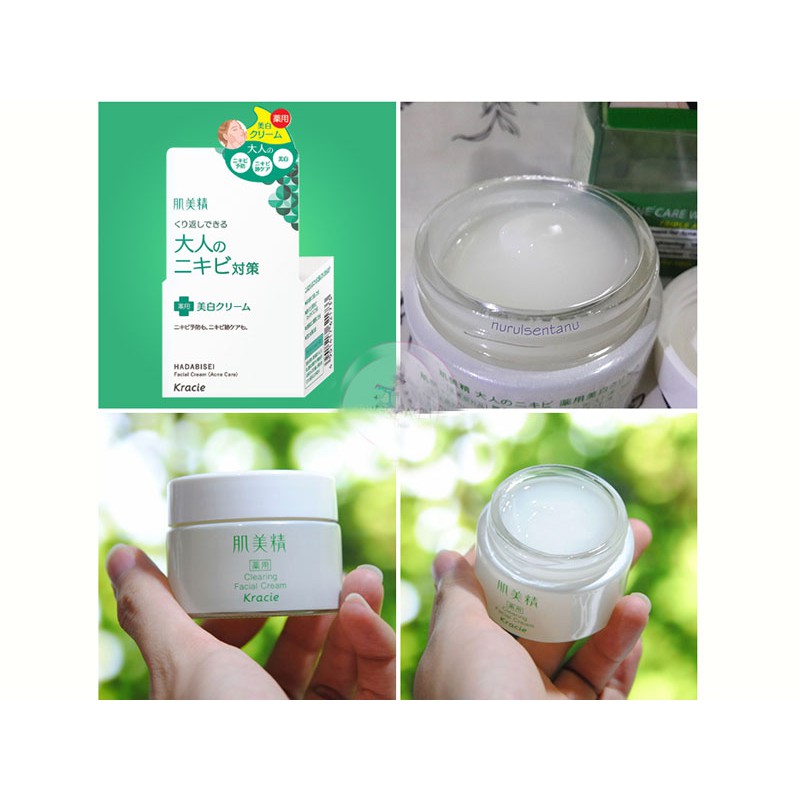Kem dưỡng ngăn ngừa mụn và dưỡng trắng Kracie Hadabisei Acne Nhật Bản | BigBuy360 - bigbuy360.vn