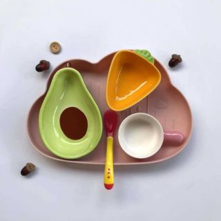 Bát sứ ăn dặm cho bé size to