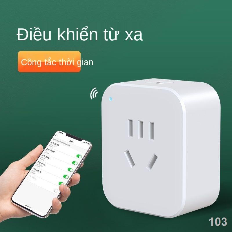 NỔ cắm thông minh WiFi điện thoại di động điều khiển từ xa Công tắc hẹn giờ ngắt điện tự động không dây ổ cắm điều khiển