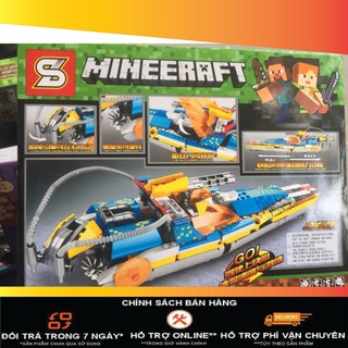 [Giá-sỉ] Lego my world minecraft 7037 Tàu siêu tốc