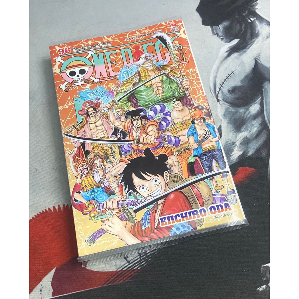 Sách - One Piece - Tập 96: “Oden Sinh Ra Là Để Nấu Sôi” (Phiên Bản Bìa Gập)