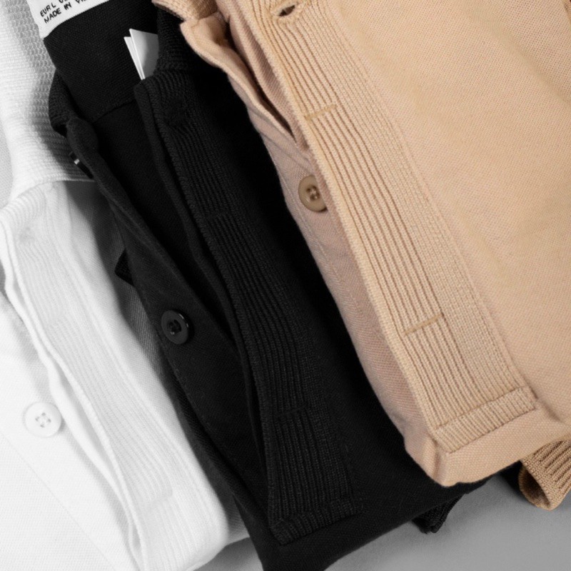 Áo thun nam polo ZR thời trang nhiều màu - 100% thun cotton