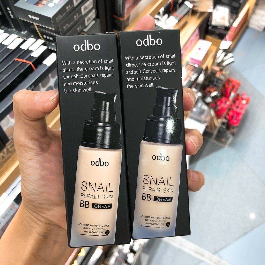 ⚀⚂⚄ Kem nền BB cream Snail Repair Skin Odbo 30ml