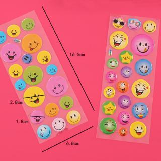 Sticker dán hình mặt cười dễ thương