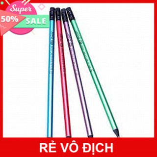 Bút chì chuốt 2B gỗ đen (hương thơm + gôm)