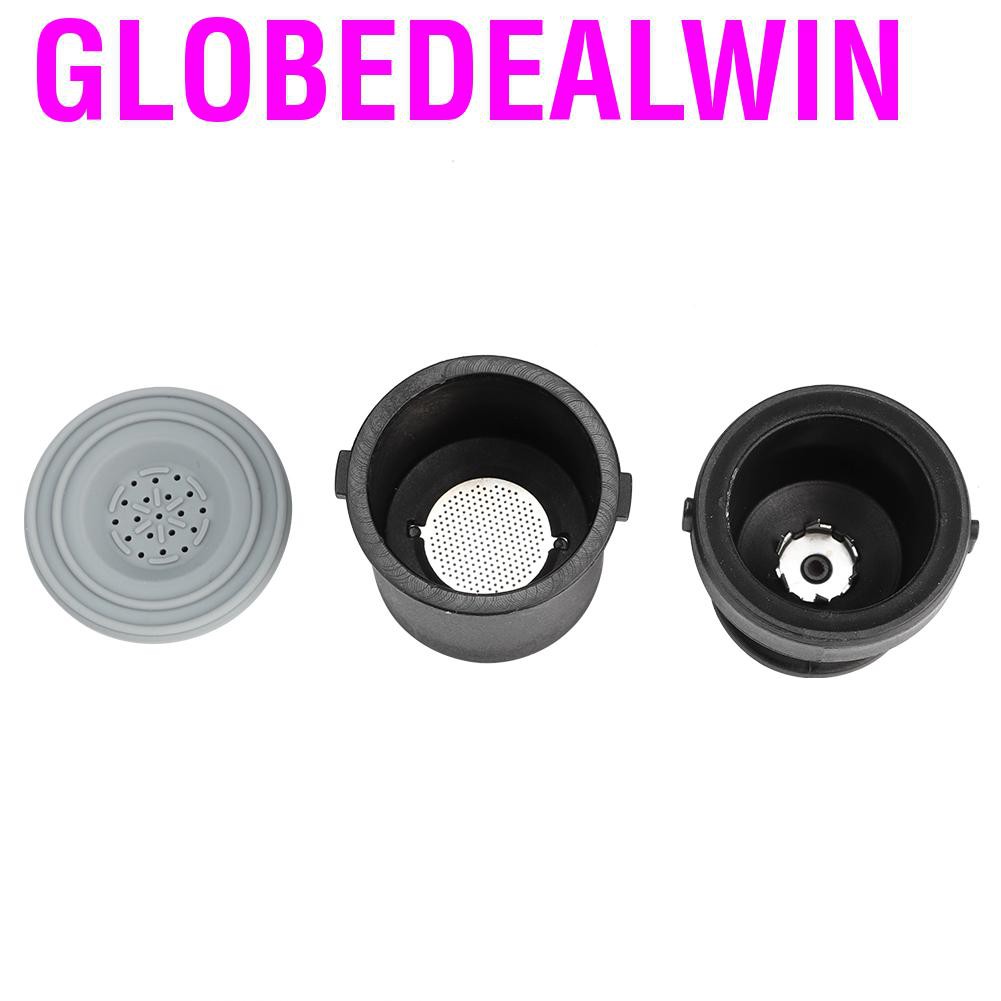 Globedealwin Portable Mini Manual Coffee Maker Handpress Capsule Powder Machine Travel