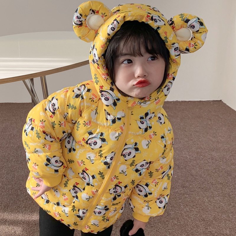 Áo phao lót nỉ, áo khoác trẻ em cho bé trai bé gái cao cấp mặc mùa đông siêu ấm cho bé từ 9kg đến 26kg Xu Xu Kids