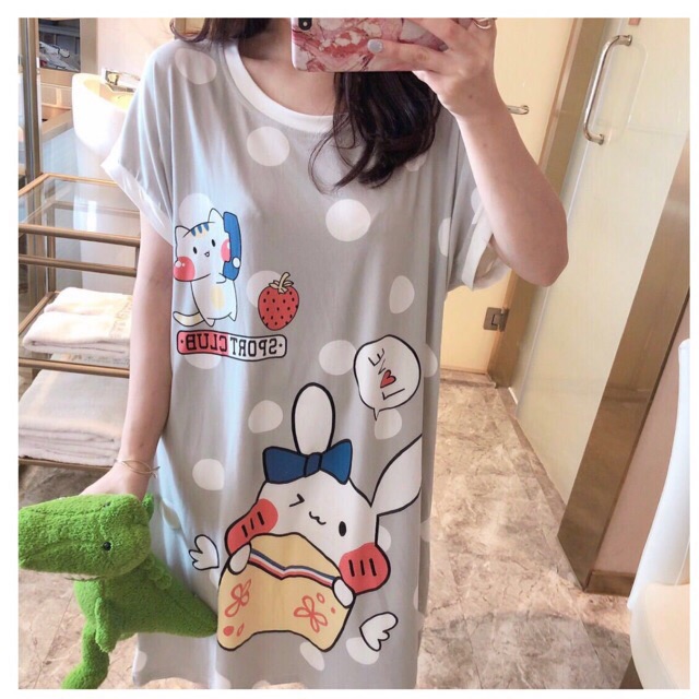 [XẢ HÀNG GIÁ SỐC] Váy ngủ thỏ xinh siêu dễ thương Hàn Quốc | BigBuy360 - bigbuy360.vn