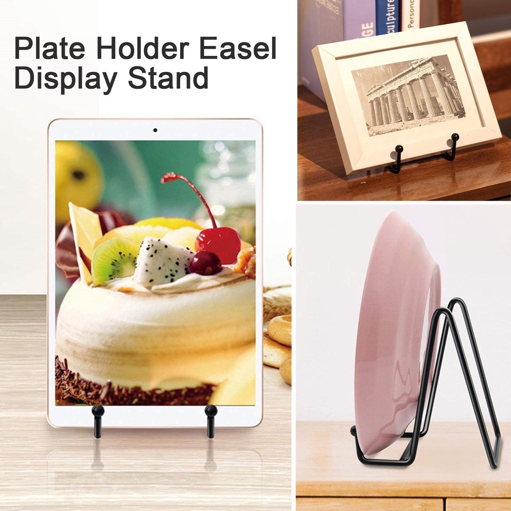 Khung Sắt Hình Chữ N Đỡ Khung Ảnh Trang Trí Di Động B6E7