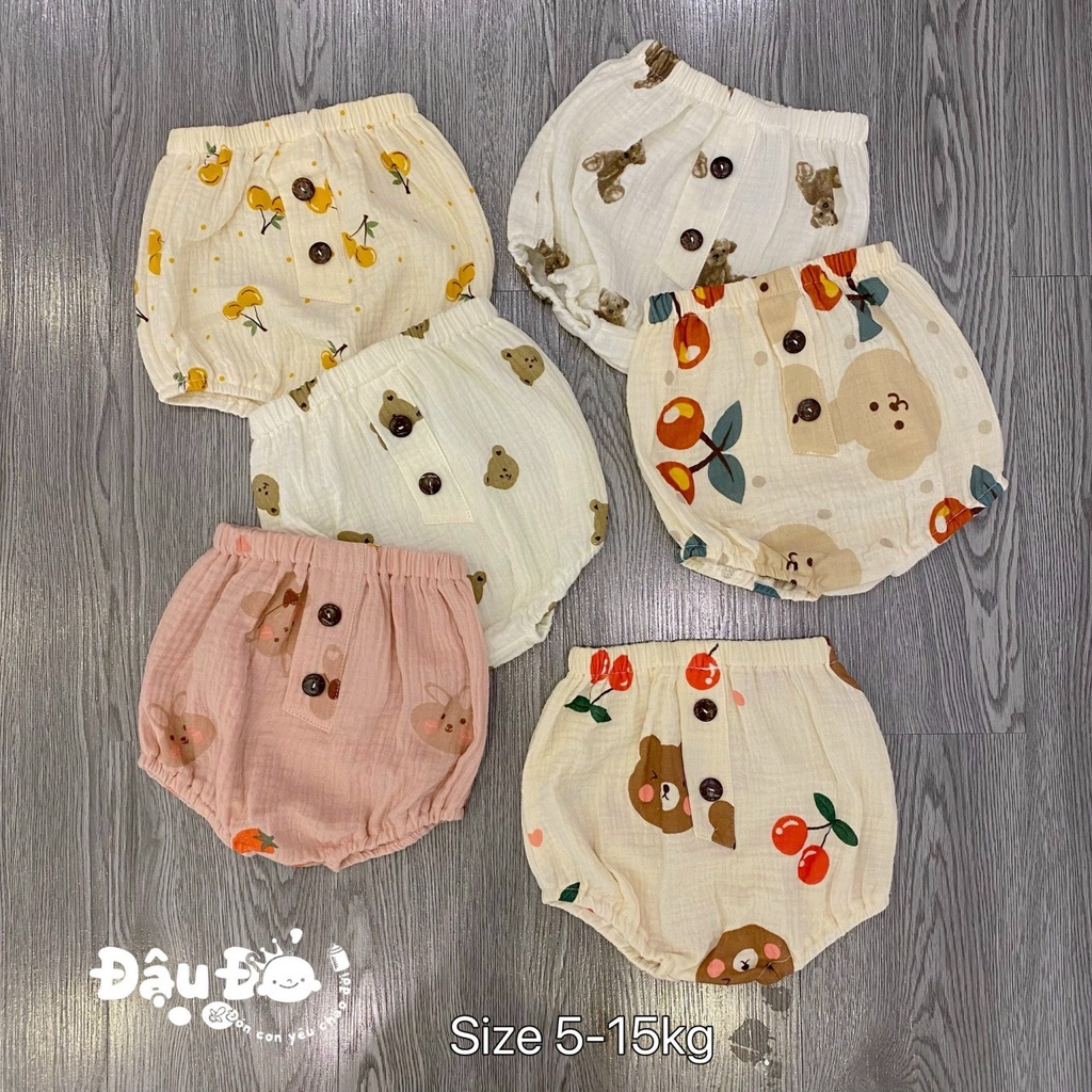 set 2 quần sợi tre cho bé