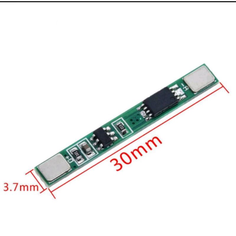 Bảng mạch bảo vệ 1S 3.7V 3A BMS PCM cho pin lithium 18650