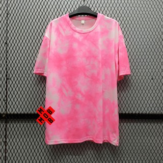 Áo thun unisex form rộng Tie-Dye