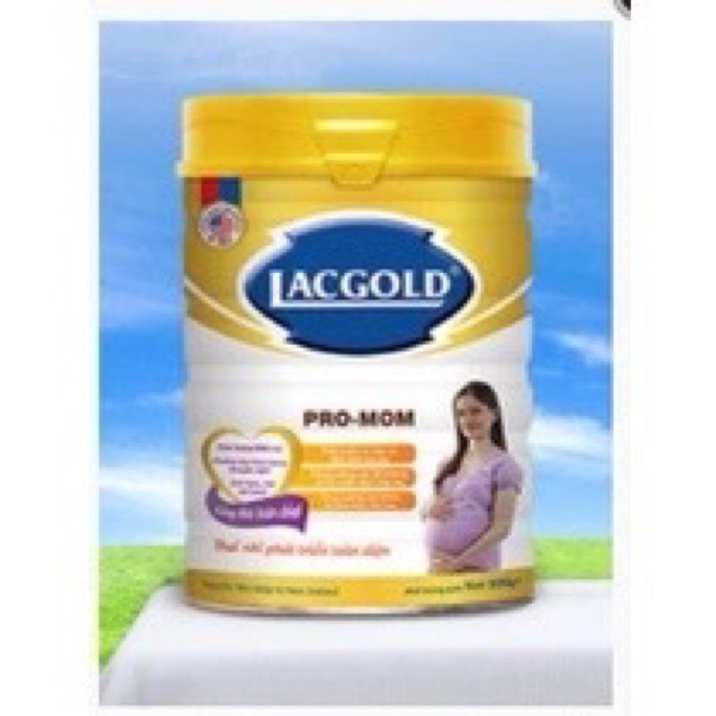 Sữa bột Lacgold Promom 900gr