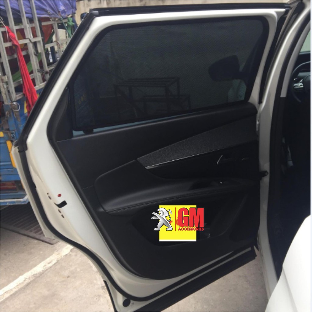 Rèm Che Nắng Peugeot chóng tia UV Phụ kiện Peugeot, Tấm che nắng cánh cửa Peugeot, che nắng thân xe Peugeot