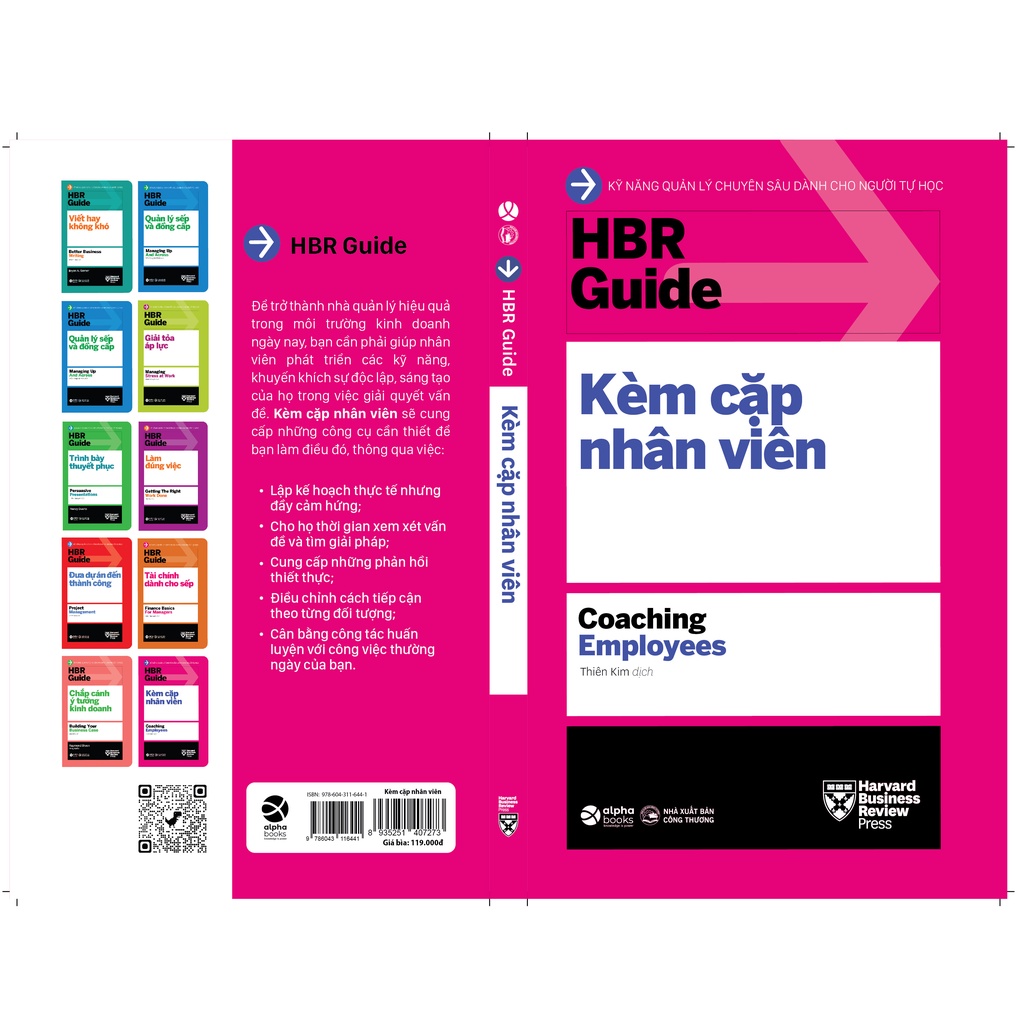 Sách - HBR Guide 2021: Kỹ Năng Quản Lý Chuyên Sâu Từ Harvard Business Review ( Bộ 10 Cuốn + Tặng Kèm Boxset)