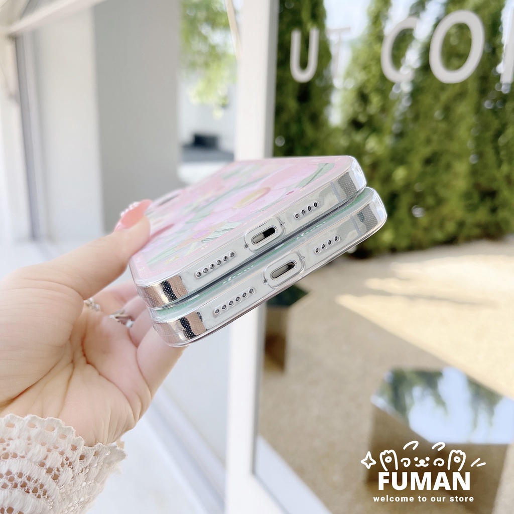 Ốp Điện Thoại TPU Mềm Trong Suốt Họa Tiết Hoa Cúc Cho Xiaomi Redmi Note 11 10 9 8 7 Pro Max 11s 10s 9s 9A 9T 9C K40 K20 Pro