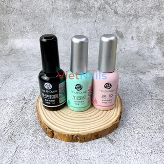 Sơn Base Top Cứng Móng Hoa Hồng Youth Rose Chính Hãng