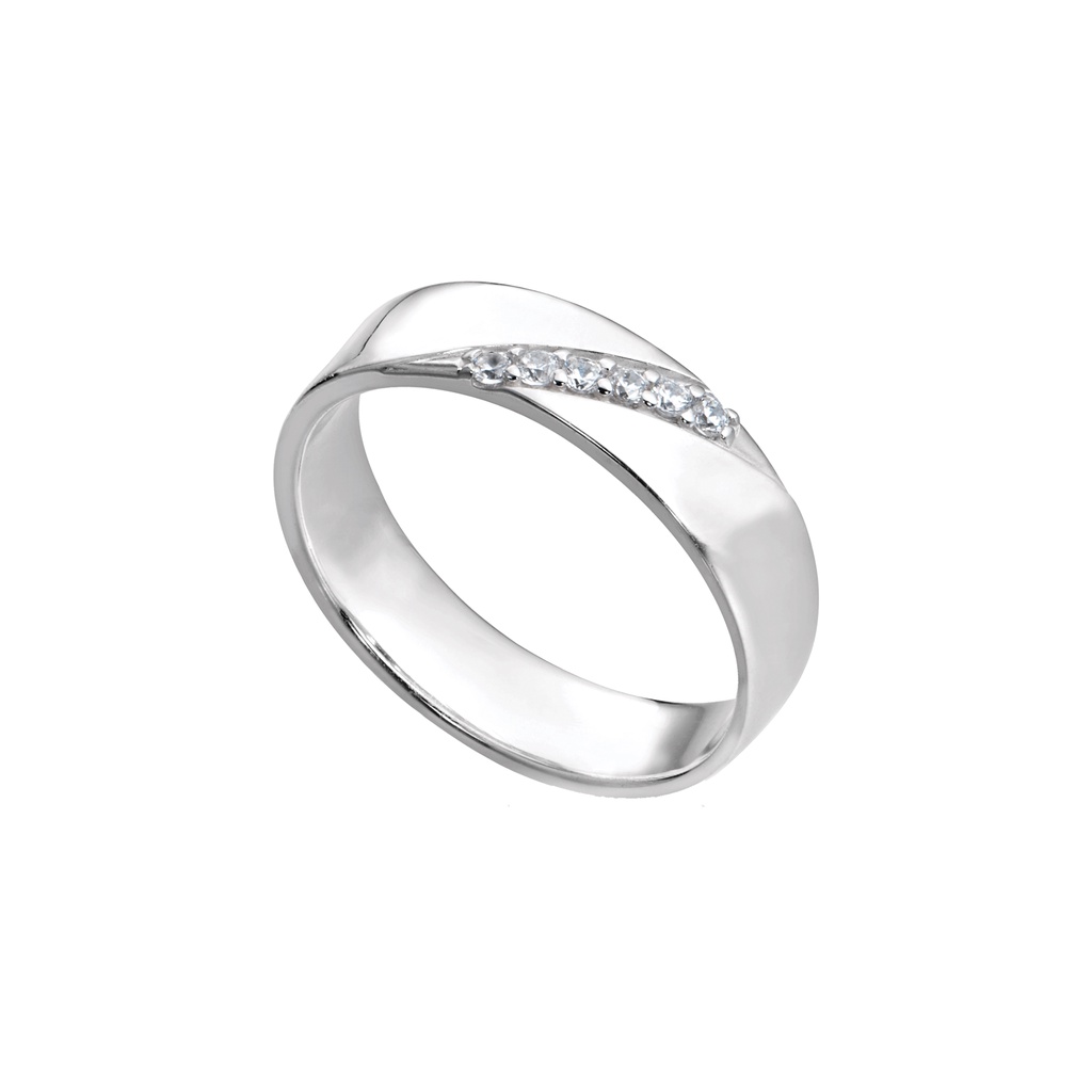 Nhẫn Bạc đính đá CZ PNJSilver XM00K000108