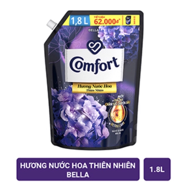 Nước Xả Vải Comfort Hương Nước Hoa Bella 1.8L