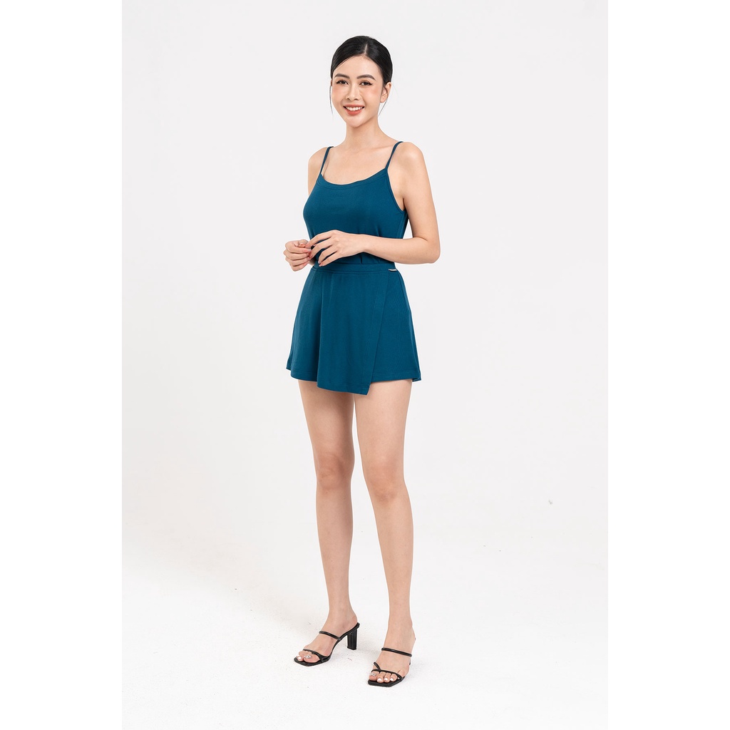 Bộ Áo Cotton 2 Dây Quần Đùi : L66C22H002