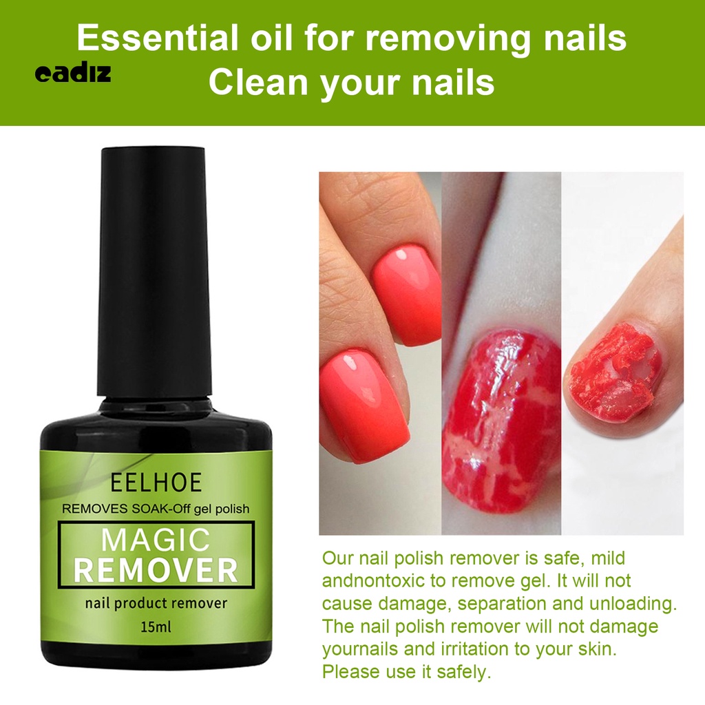 [Hàng mới về] Gel tẩy sơn móng tay nhẹ nhàng tiện lợi dành cho phái đẹp