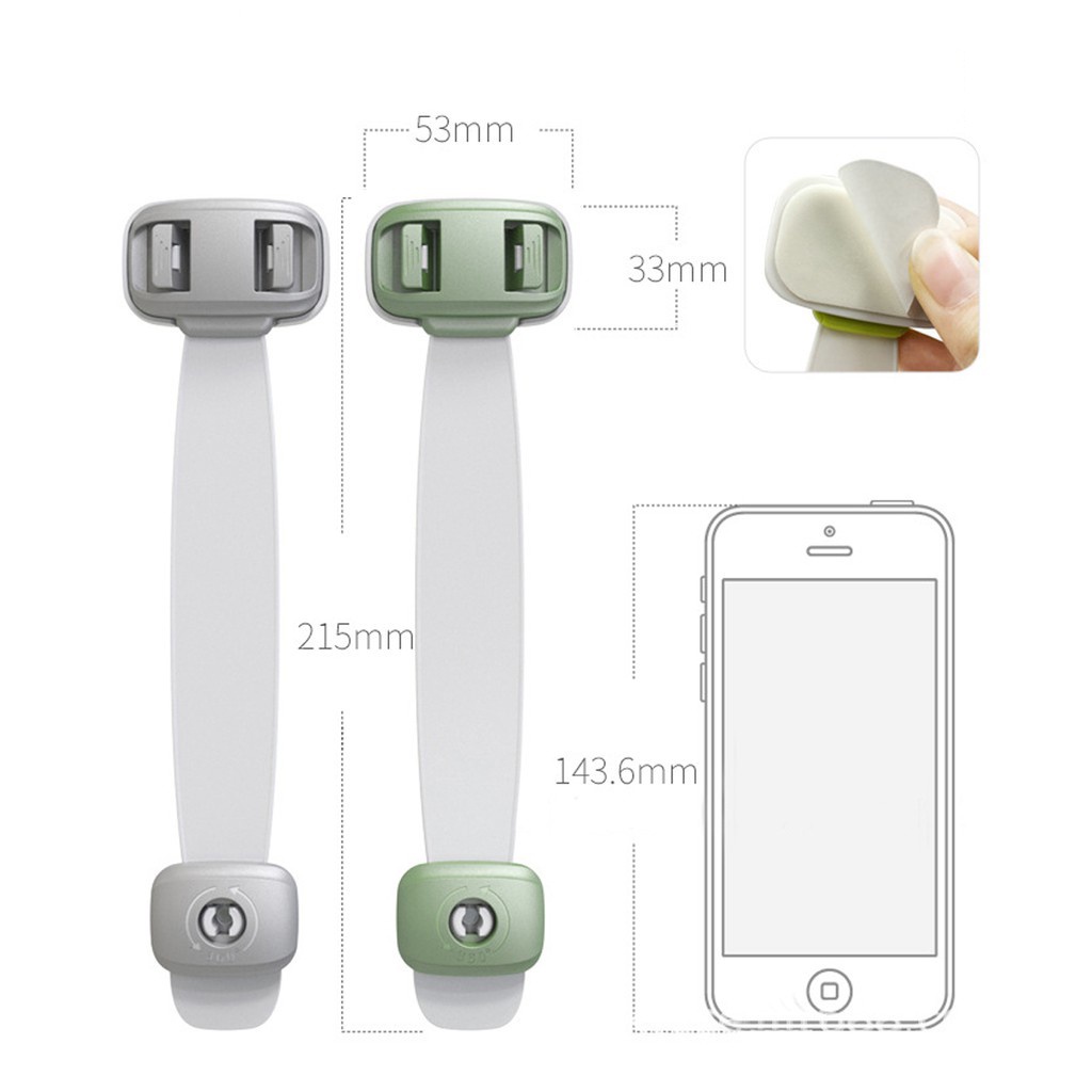 Khoá tủ lạnh, khóa gài tủ quần áo, ngăn kéo cao cấp - tiện dụng an toàn cho bé yêu