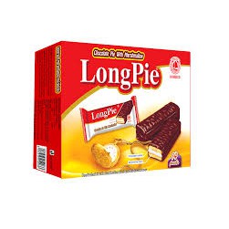 Bánh socola marshmallow hiệu longpie hộp 252g