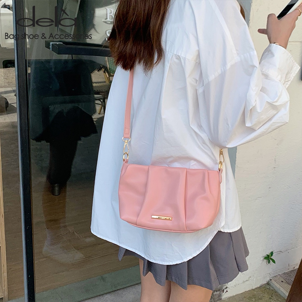Dela Túi Xách Đeo Vai Hình Vuông Cỡ Nhỏ Phong Cách Thời Trang Mới Cho Nữ