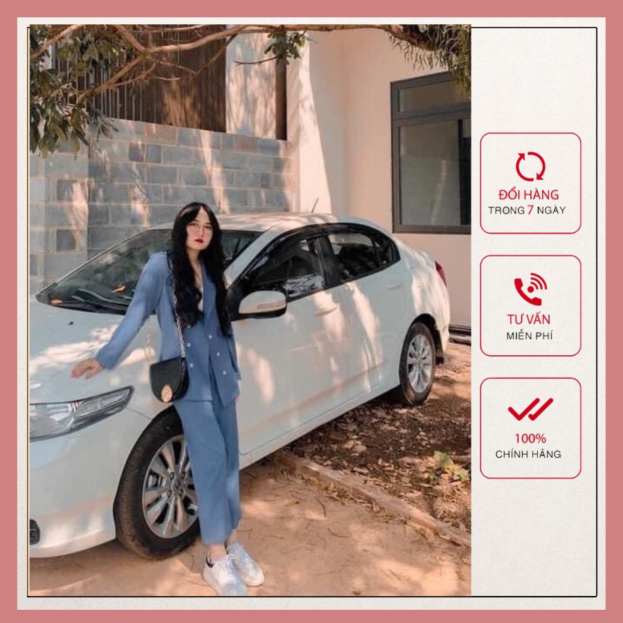 Sale Set Vest 3 Món NAVIA Cực Xinh, Áo Vest Blazer Mix Quần Tây Baggy Kèm Áo 2 Dây Thiết Kế Thanh Lịch Công Sở, Đi Làm G