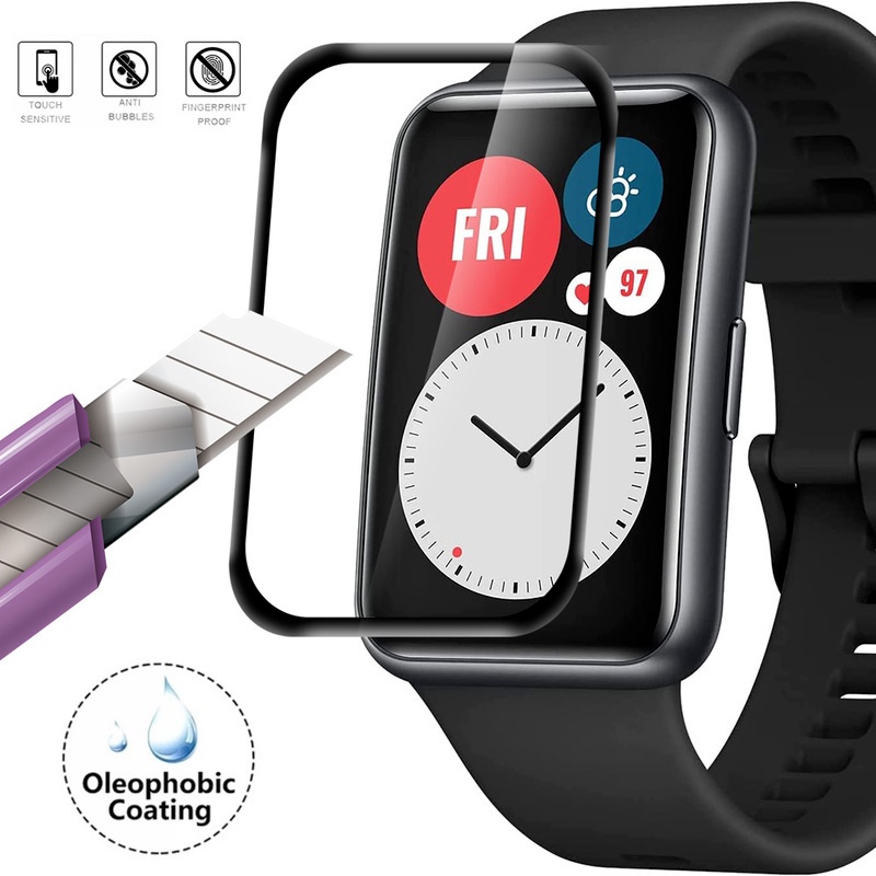 Miếng Dán Bảo Vệ Màn Hình HD Trong Suốt Chống Trầy Cho Đồng Hồ Huawei Watch Fit / Honor Watch ES